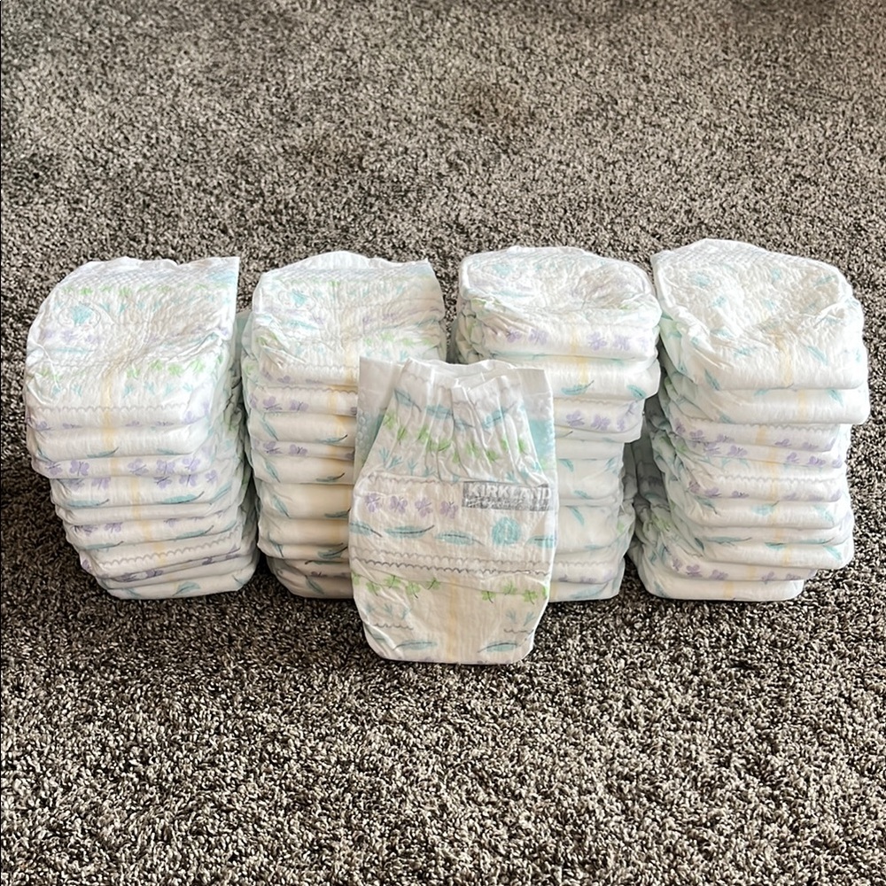 Set of 41 size 1 diapers- Kirkland brand